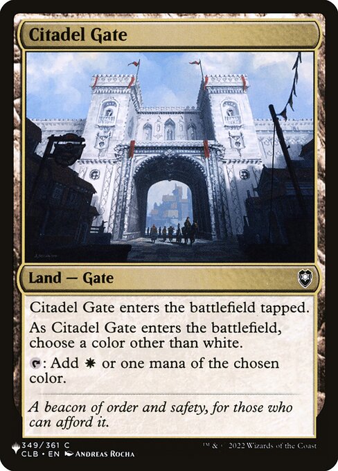Citadel Gate CLB-349