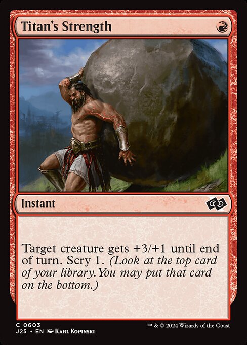 Titan's Strength 603