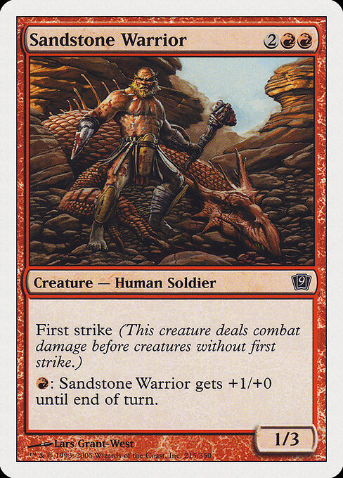 Sandstone Warrior 215