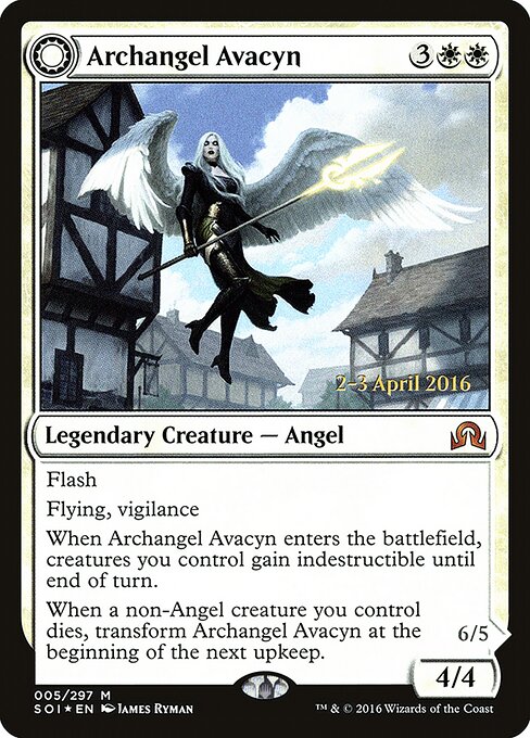 Archangel Avacyn // Avacyn, the Purifier 5s