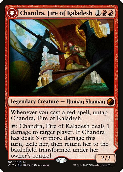 Chandra, Fire of Kaladesh // Chandra, Roaring Flame 6