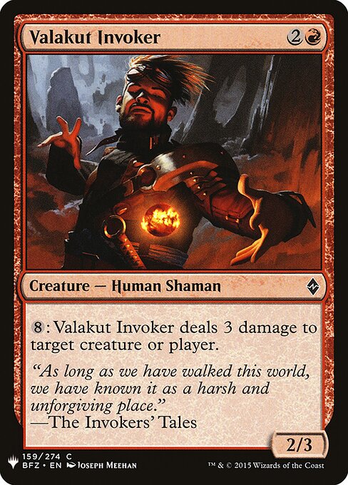 Valakut Invoker BFZ-159