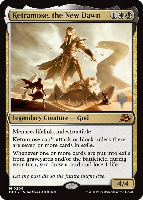 Ketramose, the New Dawn 209p