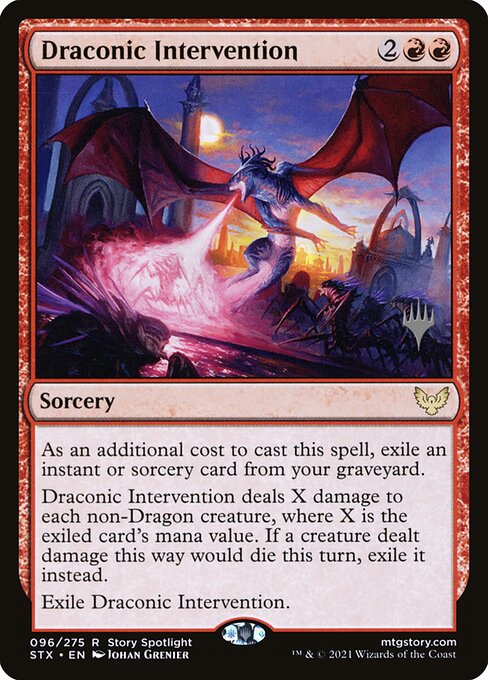 Draconic Intervention 96p