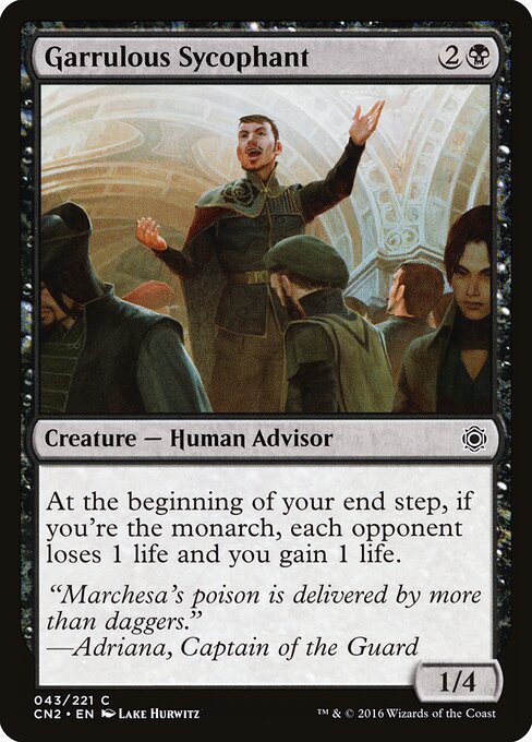 Garrulous Sycophant 43