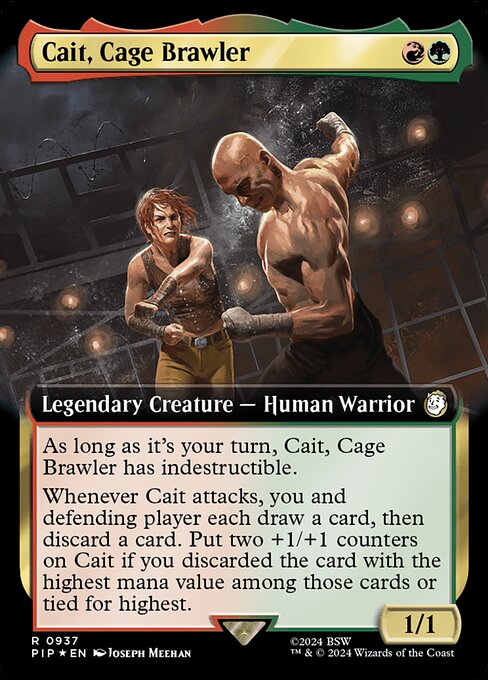Cait, Cage Brawler 937