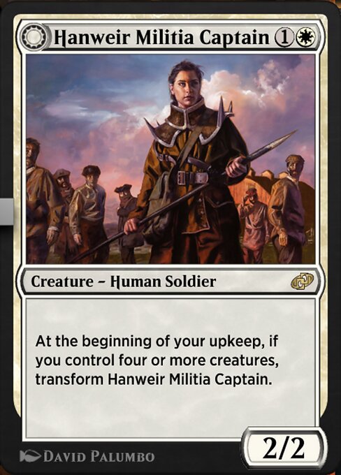 Hanweir Militia Captain // Westvale Cult Leader 90