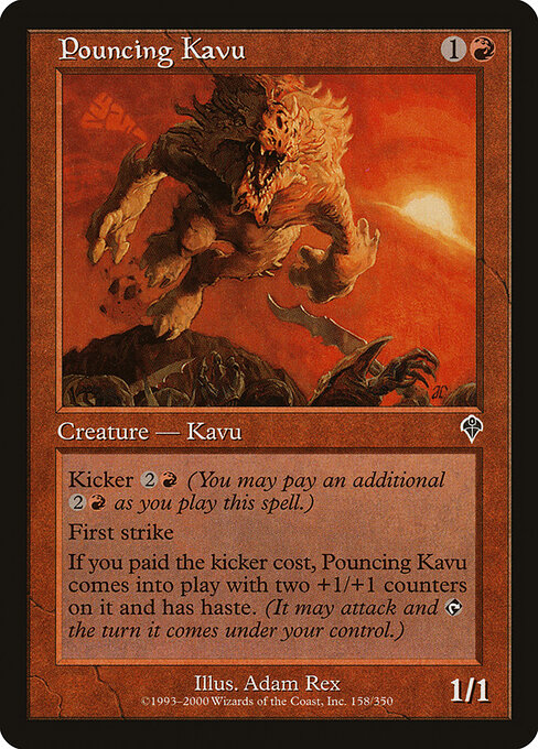 Pouncing Kavu 158
