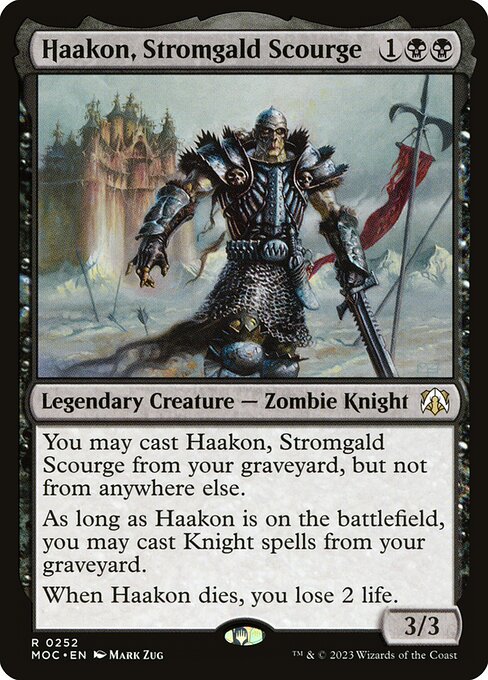 Haakon, Stromgald Scourge 252