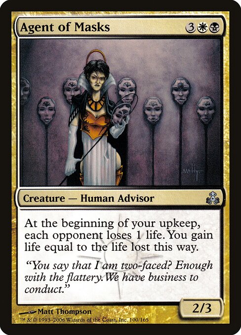 Agent of Masks 100