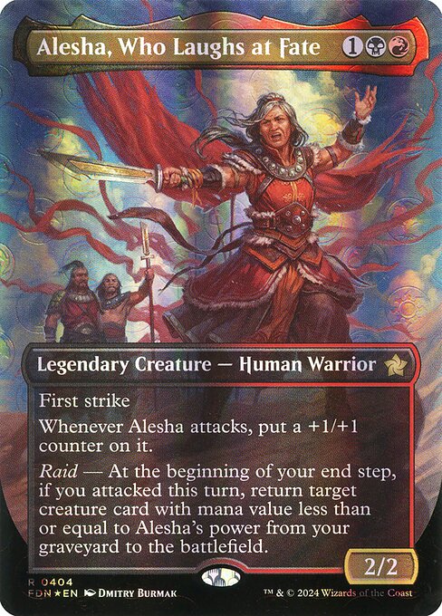 Alesha, Who Laughs at Fate 404
