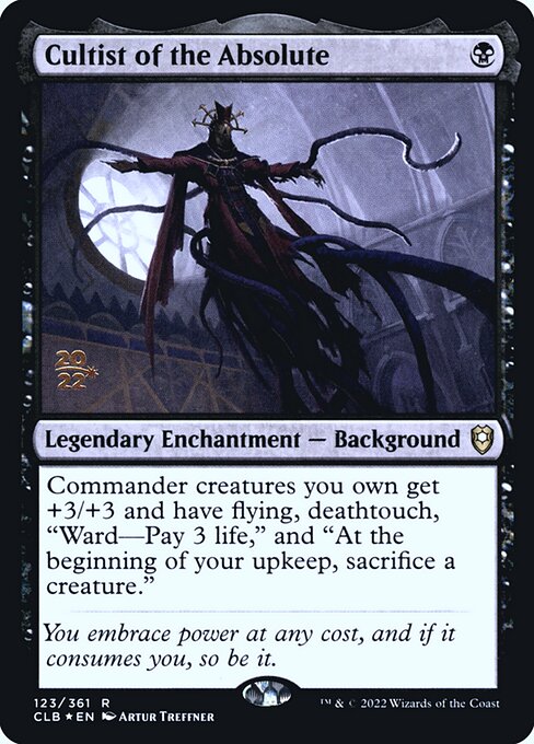 Cultist of the Absolute 123s