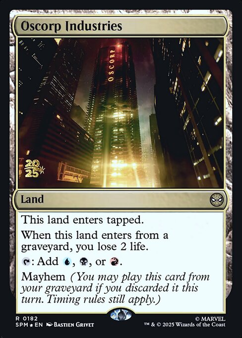 Oscorp Industries 182s