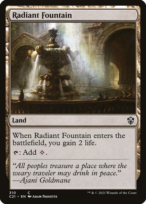 Radiant Fountain 310