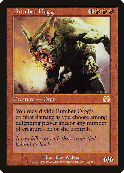 Butcher Orgg 192