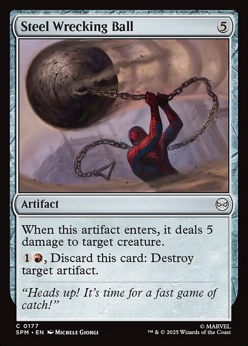 Steel Wrecking Ball 177