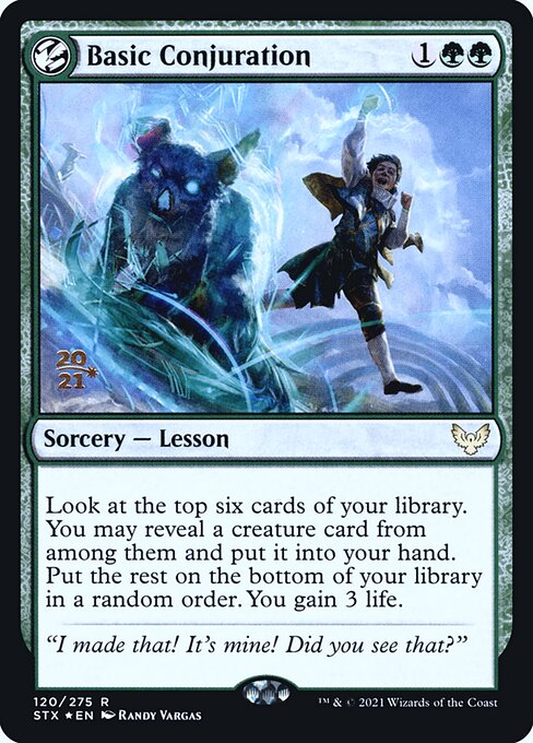 Basic Conjuration 120s