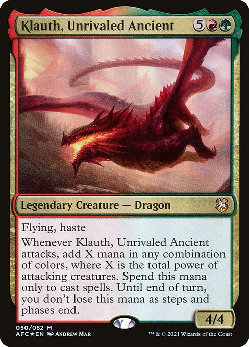 Klauth, Unrivaled Ancient 50