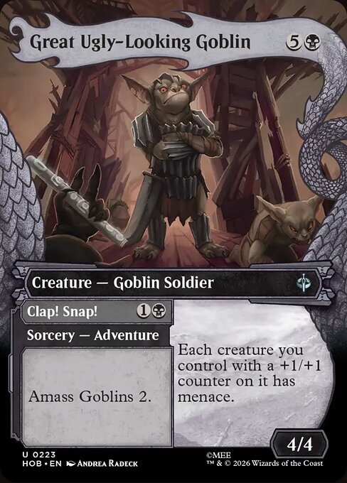 Great Ugly-Looking Goblin // Clap! Snap! 223