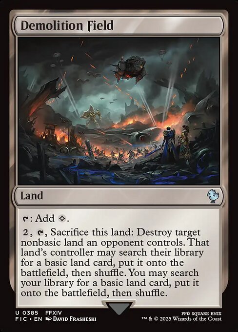 Demolition Field 385
