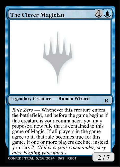The Clever Magician RU04a