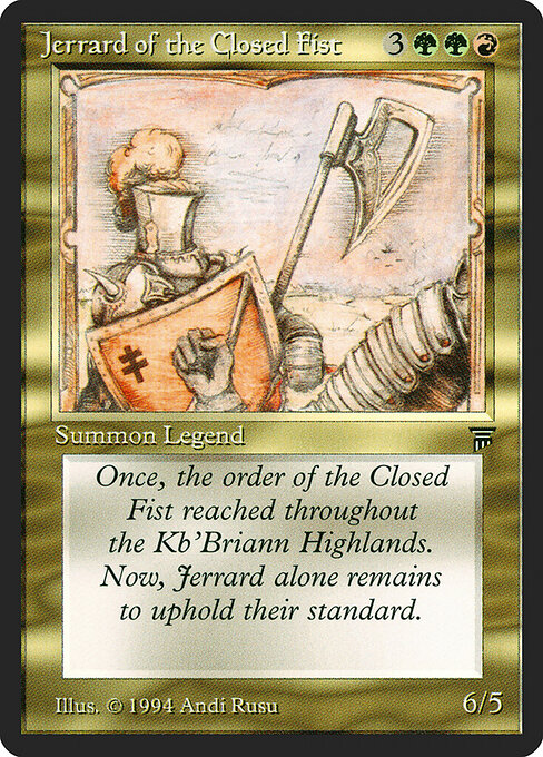 Jerrard of the Closed Fist 235