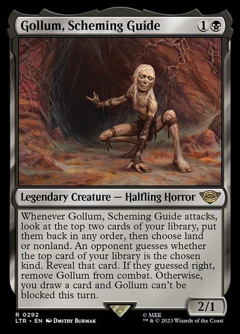 Gollum, Scheming Guide 292