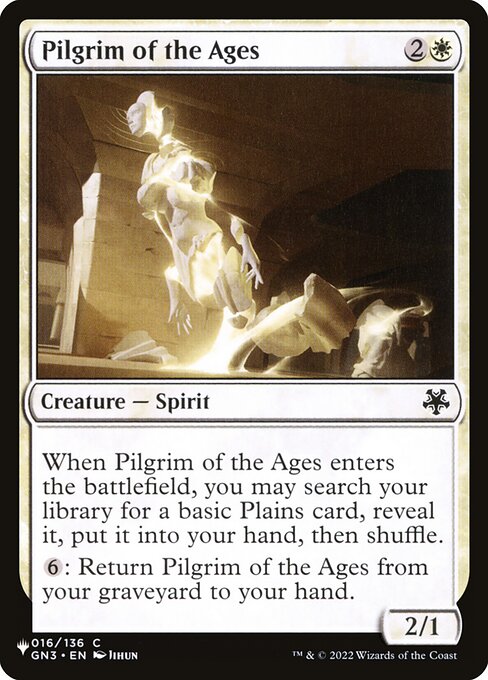 Pilgrim of the Ages GN3-16