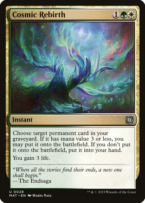 Cosmic Rebirth 28
