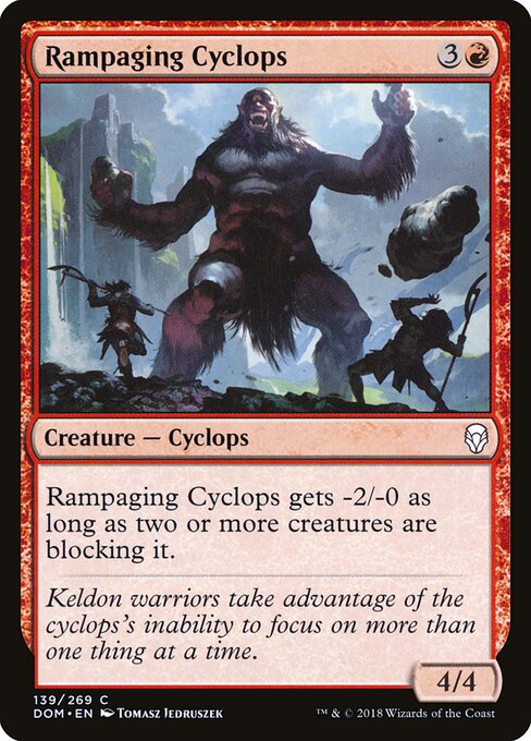 Rampaging Cyclops 139