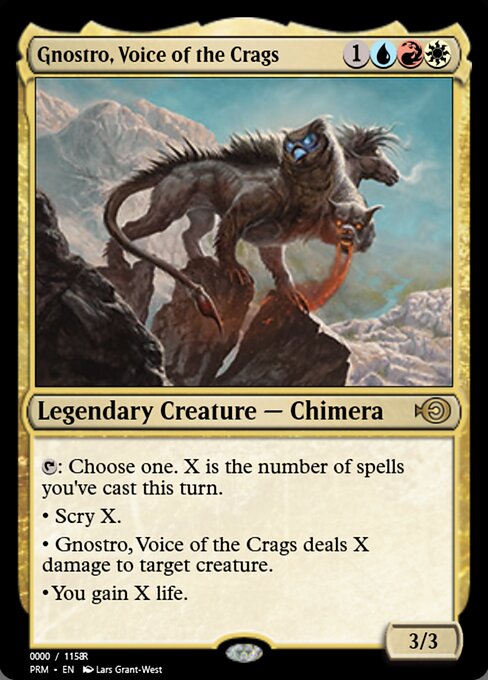 Gnostro, Voice of the Crags 86354