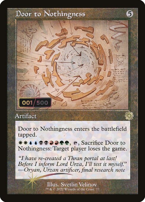 Door to Nothingness 77z