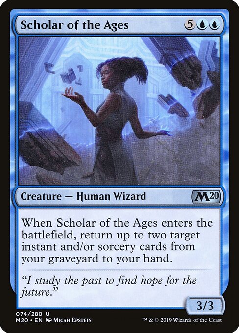 Scholar of the Ages 74