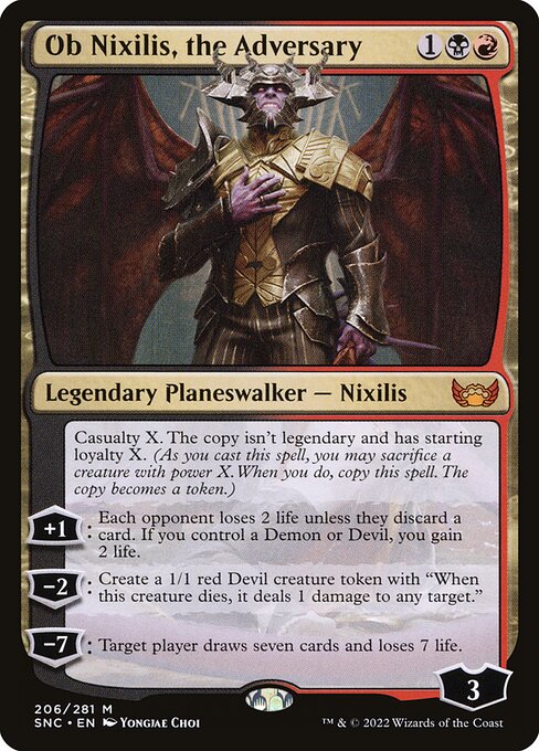 Ob Nixilis, the Adversary 206