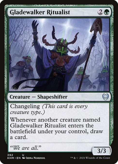 Gladewalker Ritualist 392