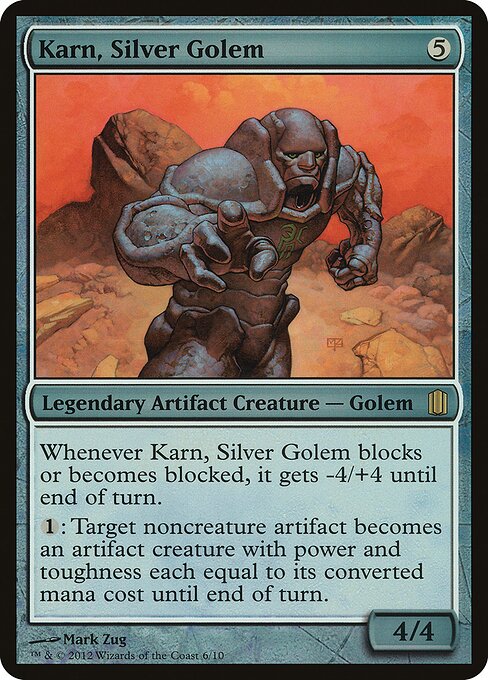 Karn, Silver Golem 6