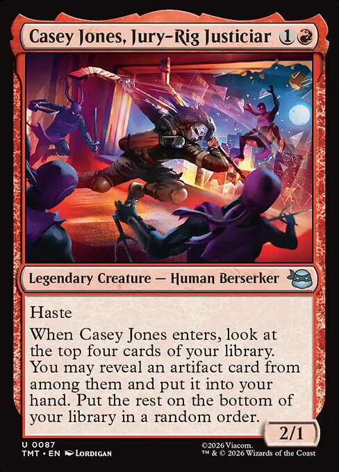 Casey Jones, Jury-Rig Justiciar 87