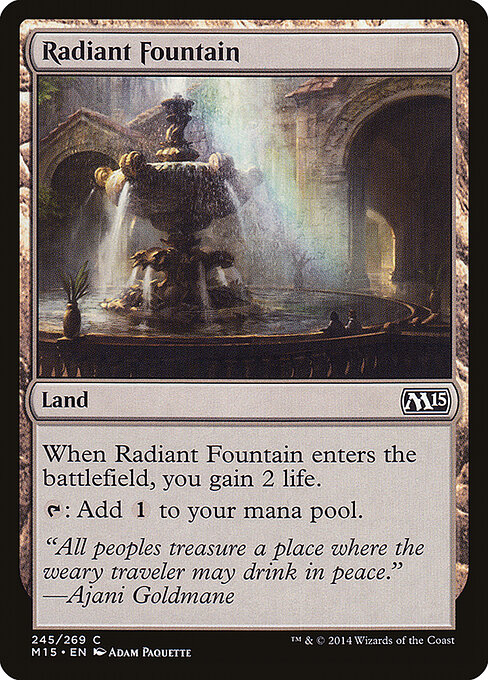 Radiant Fountain 245