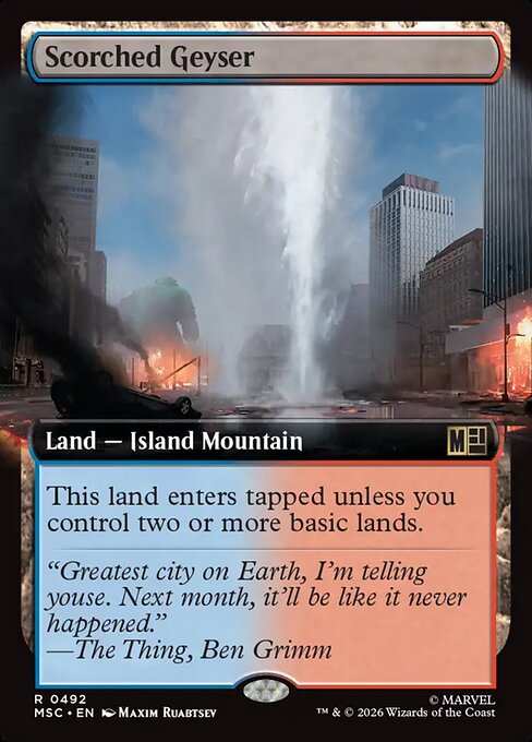 Scorched Geyser 492