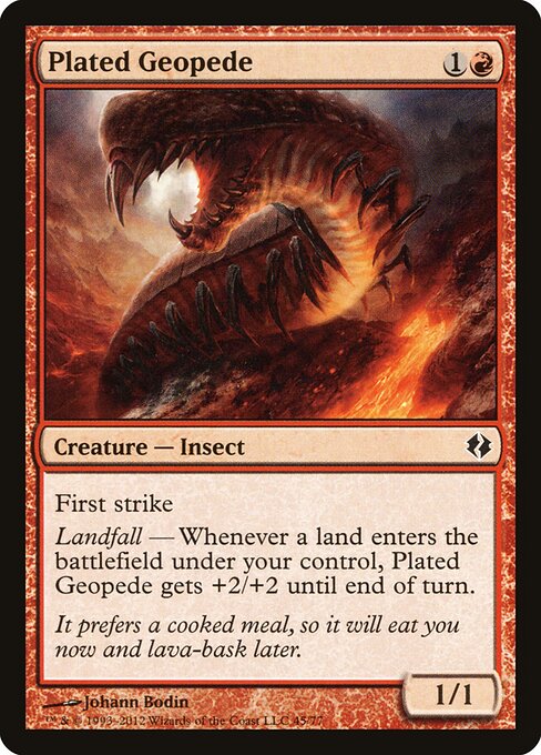 Plated Geopede 45