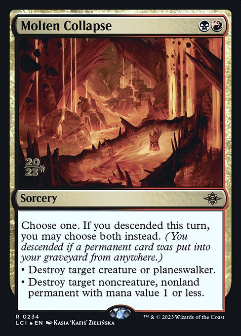 Molten Collapse 234s