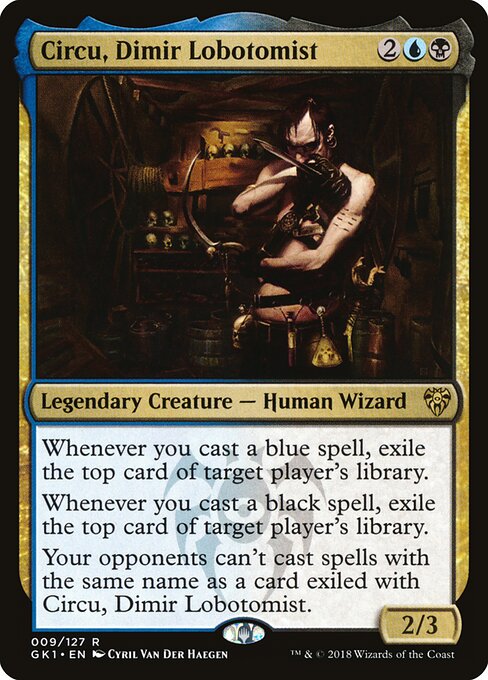 Circu, Dimir Lobotomist 9
