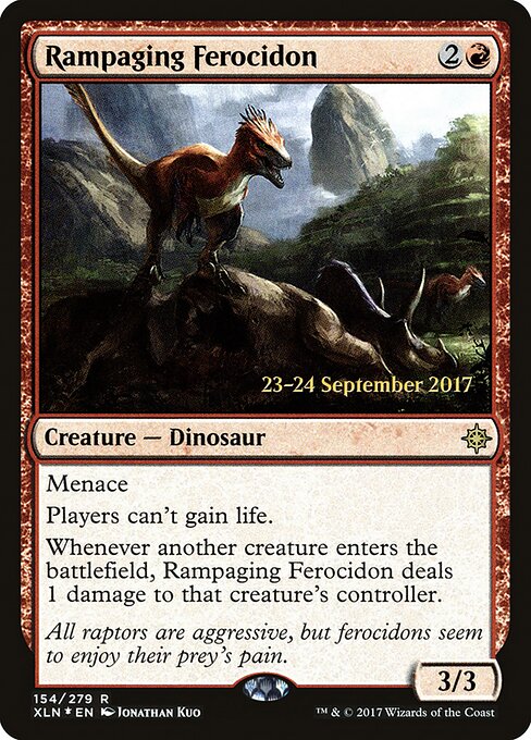 Rampaging Ferocidon 154s