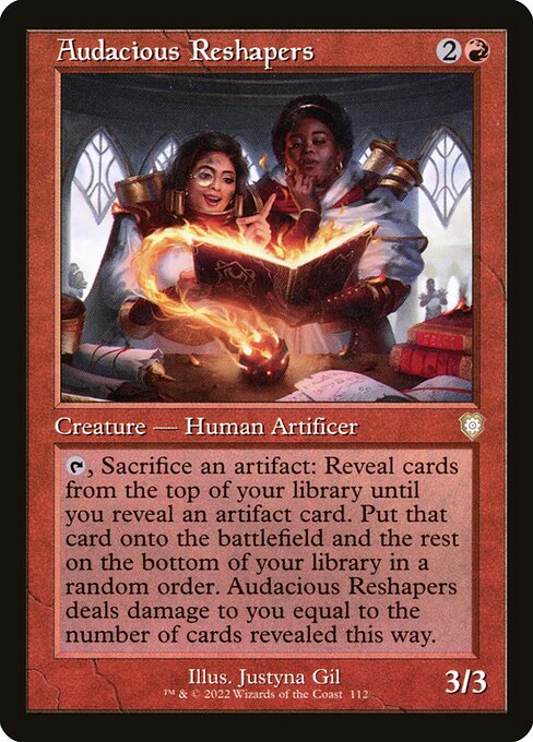 Audacious Reshapers 112