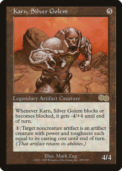 Karn, Silver Golem 298