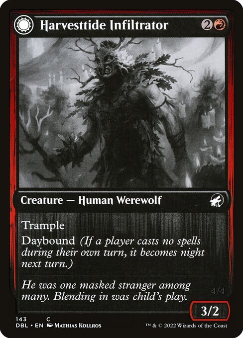 Harvesttide Infiltrator // Harvesttide Assailant 143