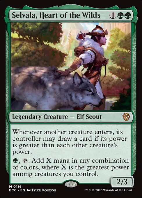 Selvala, Heart of the Wilds 116