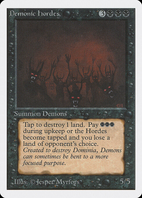 Demonic Hordes 104