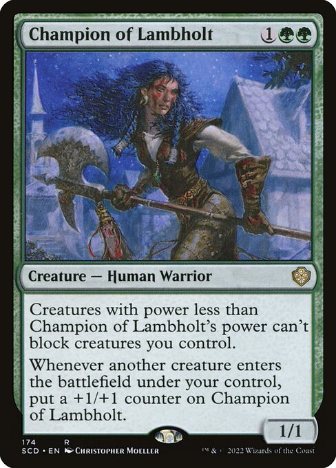 Champion of Lambholt 174