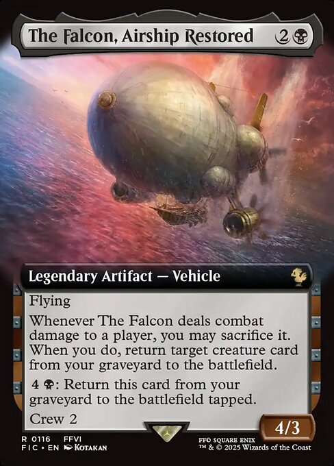 The Falcon, Airship Restored 116